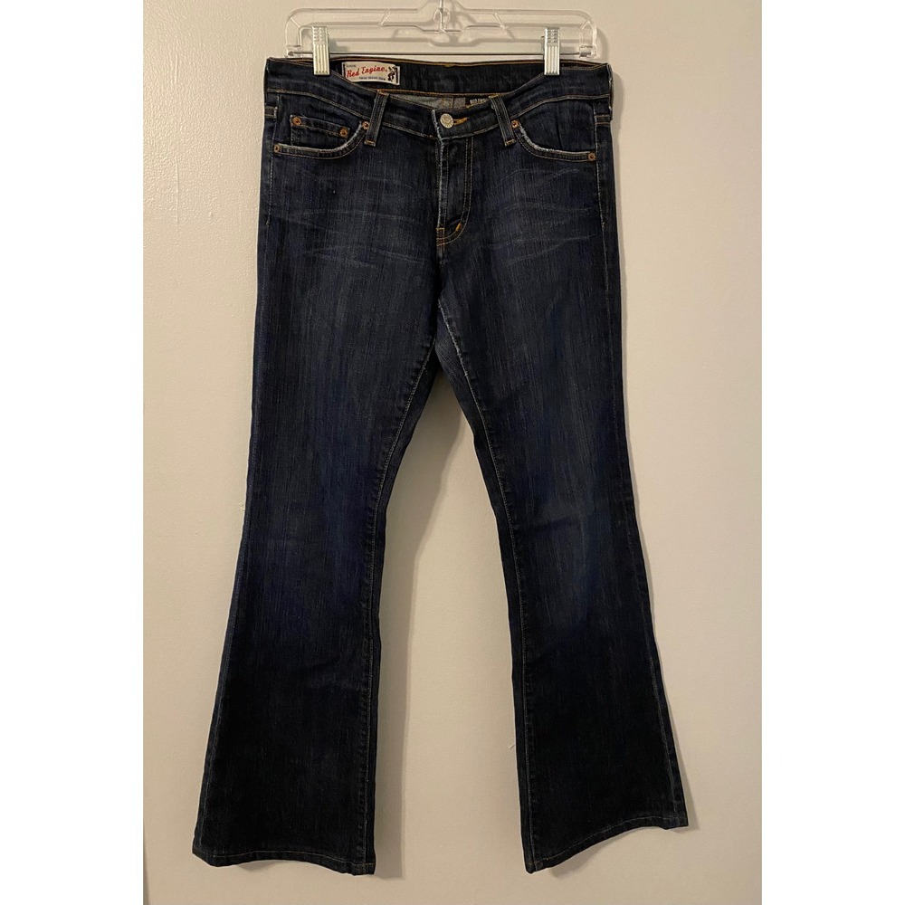 Red Engine Vintage Original Denim Dark Wash Bootcut Jeans Size 28 Good cond